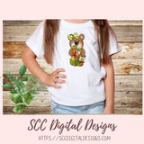 Whimsical Bears PNG for Stickers for Kids, Garden Fresh Veggies & Garden Tools Clipart for Digital Scrapbooking, Clip Art for Paper Crafting
