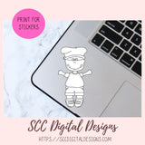 Theatre Clipart & Digi Stamps, Kids PNG Designs for Shirts, Director's Chair Lights Curtain, Instant Download Clip Art Scrapbooking Elements