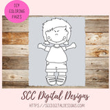 Theatre Clipart & Digi Stamps, Kids PNG Designs for Shirts, Director's Chair Lights Curtain, Instant Download Clip Art Scrapbooking Elements