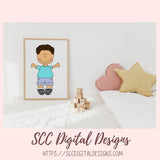 Theatre Clipart & Digi Stamps, Kids PNG Designs for Shirts, Director's Chair Lights Curtain, Instant Download Clip Art Scrapbooking Elements