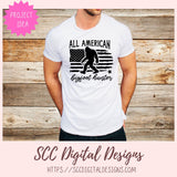 Bigfoot Hunter SVG 1 design in svg eps dxf jpg png formats