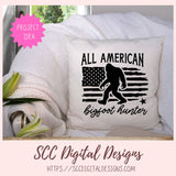 Bigfoot Hunter SVG 1 design in svg eps dxf jpg png formats