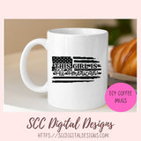 All American Girl SVG, This Girl is All American T-Shirt for Military Veteran, July 4th Tumbler for Girlfriend, Independence Day Mug for Mom