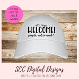 All Dogs Welcome People not so much 1 design in svg eps dxf jpg png formats