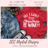 Wine SVG, DIY Christmas Farmhouse Decor for Mom, Funny Designs for Women for Shirts and Tumblers, PNG Designs for Alcohol Bottle Labels