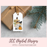 Autumn Gnomes PNG, Pumpkins, Sunflowers, Black Bird Sublimation Clipart for Stickers for Kids, Fall Digital Elements for Paper Crafting
