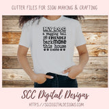 A Wagging Tail SVG, Friendly Bark Make this House a Home Farmhouse Sign for Mom, Dog Lover Printable Wall Art, Dog Dad T-Shirt Mug Pet Decor