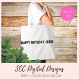 Away in the Manger SVG Bundle, Happy Birthday Jesus PNG Jesus is the Reason for the Season And Unto Us a Child is Born Religious Home Decor