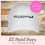 Away in the Manger SVG Bundle, Happy Birthday Jesus PNG Jesus is the Reason for the Season And Unto Us a Child is Born Religious Home Decor