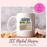 Baked with Love PNG, Whimsical Bear Printable Stickers for Kids for Tumblers, Digital Stickers Goodnotes Compatible Scrapbooking Elements