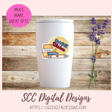 Baked with Love PNG, Whimsical Bear Printable Stickers for Kids for Tumblers, Digital Stickers Goodnotes Compatible Scrapbooking Elements