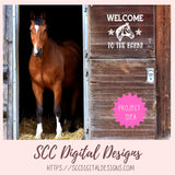 Barn Life SVG Mini Bundle, Welcome to the Barn, Life is Better on the Farm, DIY Farmhouse Kitchen Wall Art, Rustic Front Porch Welcome Sign for Mom