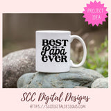 Best Papa Ever SVG 1 design in svg eps dxf jpg png formats