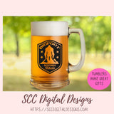 Big Foot Response Vehicle SVG, Man Cave Sign for Dad, Off Road Vehicle Decal for Boyfriend, Sasquatch Folklore Outdoor Camping Decor for Mom