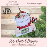 Saint Nick Christmas Ornament SVG
1 design in svg laser cut format