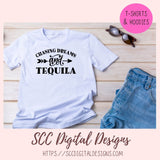 Chasing Dreams and Tequila SVG, Inspirational & Humorous Farmhouse Sign Quote, Motivational Gift for Girlfriend, Alcohol Quote Tee for Him