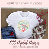 Christmas Cheer PNG, Welcome Here Sublimation Clipart for DIY Holiday Printables for Women, Xmas Wreath Style Farmhouse Seasonal Decor
