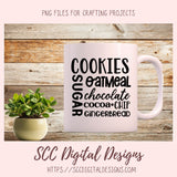 Christmas Cookies SVG - 1 design in svg eps dxf jpg png formats
