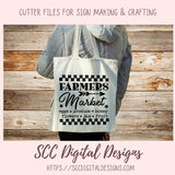 Farmers Market SVG, Eggs Produce Honey, Flowers Jam Fruit, Farmhouse Wall Decor for Girlfriend, Farm Fresh Roadside Stand Sinage for Mom