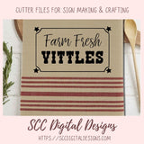 Farm Fresh Mini Bundle SVG, Farm Fresh Vittles Farmhouse Decor For Mom, Barn Sweet Barn T-Shirt for Girlfriend, Farm Fresh Chicken Crossing