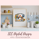 Farmhouse Kitchen PNG, Sublimation Rooster Clip Art for Home Decor, Eggs Bacon Grits Biscuits Clipart for Mugs for Women, DIY Wall Art
