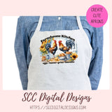 Farmhouse Kitchen PNG, Sublimation Rooster Clip Art for Home Decor, Eggs Bacon Grits Biscuits Clipart for Mugs for Women, DIY Wall Art