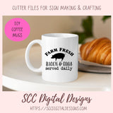 Farmhouse Kitchen SVG Mini Bundle, Welcome to Fur Kitchen, Farmhouse Kitchen Sign, Welcome to the Farm, Farm Fresh Bacon & Eggs Gift for Mom