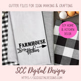 Farmhouse Kitchen SVG Mini Bundle, Welcome to Fur Kitchen, Farmhouse Kitchen Sign, Welcome to the Farm, Farm Fresh Bacon & Eggs Gift for Mom