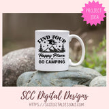 Find Your Happy Place Camping SVG
1 design in svg eps dxf jpg png formats