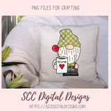 Get Well Soon Clip Art, Medical Chart, Xray, Coffee Cup Clipart, Cute Gnome PNG for Stickers for #1 Nurse, DIY Doctor Thank You Cards