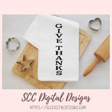 Give Thanks Vertical SVG Sign Bundle, Blessed, Thankful, Welcome Turkeys, We are Thankful, Farmhouse Wall Art for Mom, Thanksgiving Decor