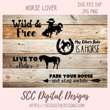Horse Quote SVG Bundle 4 design bundle in svg eps dxf jpg png formats