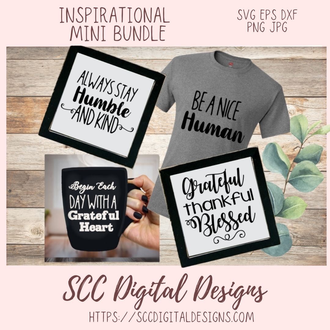 Always Stay Humble and Kind SVG, Grateful Thankful Blessed Farmhouse S –  SCC Digital Designs, image size:1080x1080