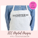 Main Street Coffee Sign SVG, Mocha Latte Americano Coffee Bar Sign, DIY Mugs & Tumblers for Women, Instant Download Farmhouse Kitchen Decor