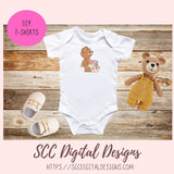 Whimsical Bear Clipart, Time for Tea PNG Designs for Stickers & Printables, Teapots Tea Cups Wordart for Sublimation Tumblers, Digital Scrapbooking & Paper Crafting