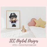 Pirate Clipart Bundle, Walk the Plank Clipart PNG for Stickers for Kids, Ship Skull & Crossbones Flag Wordart for Scrapbooking Elements,