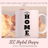Welcome Home Soldier SVG, Front Porch Sign for Military Homecoming, Patriotic Gift for Him or Her, 4th of July Independence Day