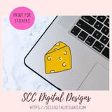 Groceries Clipart for Digital and Printable Stickers for Kids, Wordart for Scrapbooking Elements, Instant Download Food Clip Art & Word Art