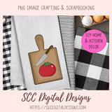 Groceries Clipart for Digital and Printable Stickers for Kids, Wordart for Scrapbooking Elements, Instant Download Food Clip Art & Word Art