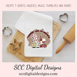 Wine Gnome Clipart for Sublimation for Shirts, PNG Design for Wine Tumblers, DIY Home Decor, Paper Crafting, Wine Lover Gift