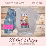 World's Best Nurse Sublimation PNG
1 design in 300 dpi png format