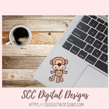 Zoo Animals PNG, Lion Tiger Bear Wordart Clip Art for Digital Scrapbooking, Safari Word Art Whimsical Wildlife Wall Art, Nursery Decor
