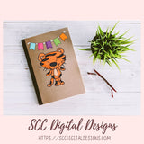 Zoo Animals PNG, Lion Tiger Bear Wordart Clip Art for Digital Scrapbooking, Safari Word Art Whimsical Wildlife Wall Art, Nursery Decor