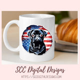 Cute Pug Sticker Pack for Digital Planners, Journals, Notes & Digital Scrapbooking, DIY Americana Pug Decals, Instant Download Pre-Cropped Goodnotes Compatible PNG Images