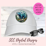 tained Glass PNG Sticker Pack for Digital and Printable Planners, Journals, Notebooks & Digital Scrapbooking, Bear & Moose Car Decals, Instant Download Pre-Cropped Goodnotes Compatible PNG Images