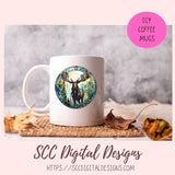 tained Glass PNG Sticker Pack for Digital and Printable Planners, Journals, Notebooks & Digital Scrapbooking, Bear & Moose Car Decals, Instant Download Pre-Cropped Goodnotes Compatible PNG Images