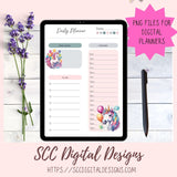 Birthday Unicorn Stickers for Digital Planners, Printable Planner Accessories for Scrapbooking & DIY Gift for Kids Sticker Book