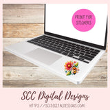 Kawaii Rainbow Bee Clipart PNG Bundle 8 - 300 dpi png images