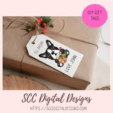 Boston Terrier Christmas Cookies PNG 6 designs in 300 dpi png format