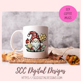 Cute Chicken Gnome Stickers PNGs for Digital and Printable Planners, Bullet Journals, Scrapbooking, Laptops, Hippy Gnomes Gift for Women